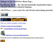 Tablet Screenshot of ada95.com